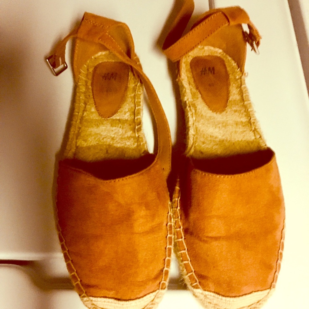 Tan sandals